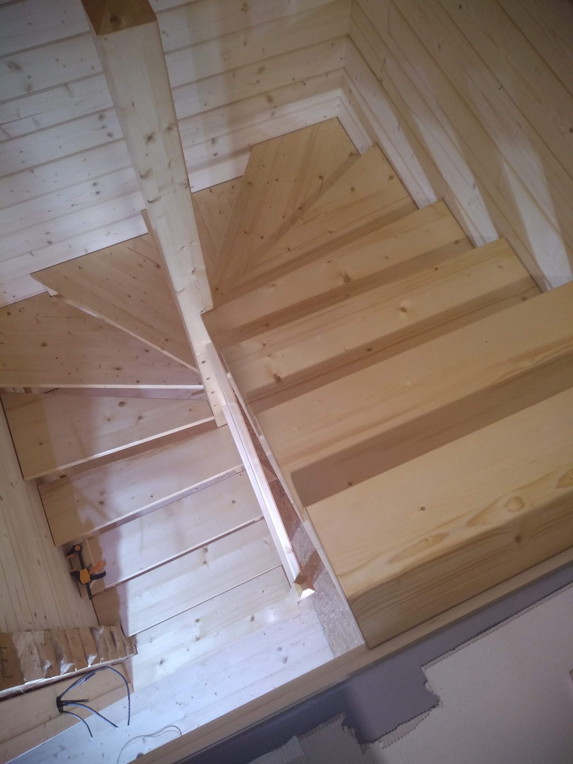 Drevené schodisko realizácia Poprad